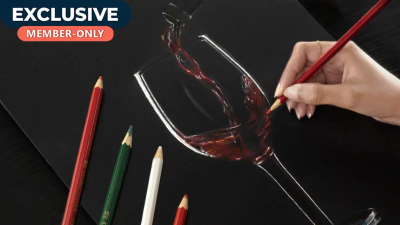 [BONUS] Drawing Realistic Wine Glass