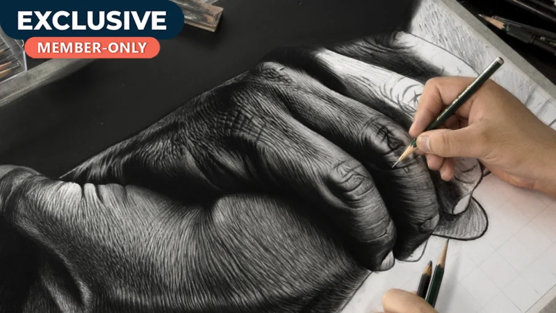 Hyper Realistic HANDS Drawing!