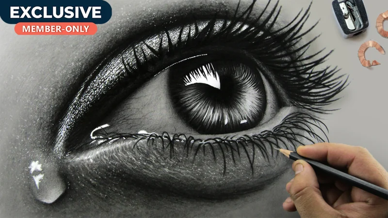 [EXCLUSIVE] How to Outline a Drawing | Eye Drawing