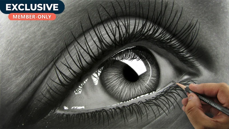 How to Draw Hyper Realistic Eye